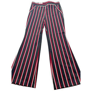 INC International Concepts NWT Womens Mystic Striped Wide-Leg Soft Pants 16